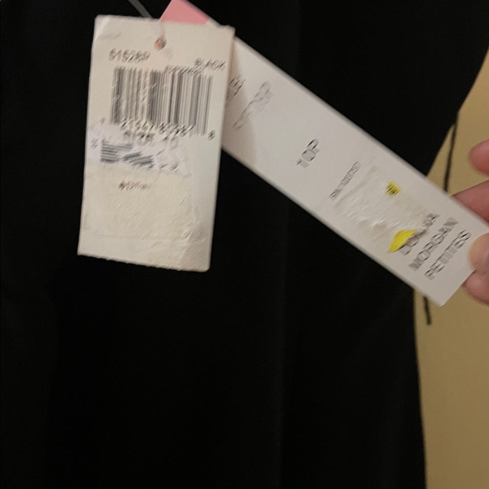 Donna Morgan Y2K Black Halter Racerback Lined Sheath Dress 10petite - Picture 10 of 10